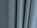 水星家纺窗帘遮光卧室全遮光布5A抗菌遮阳帘隔音简易挂钩式1.8x2.5米1片蓝 实拍图