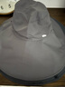蕉下（beneunder）遮阳帽子女双面渔夫帽防晒帽男大帽檐防紫外线全脸遮阳太阳帽灰 实拍图