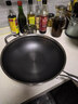 赫巴兹（HZIB）德国不粘锅316不锈钢炒锅炒菜锅具少油烟平底炒锅电磁炉燃气通用 双面屏+玻璃盖内径32外径 34cm 实拍图