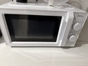 美的微波炉家用小型变频微波 转盘加热 快捷操作简易 内置炉灯预制菜加热 一级能效 M13J 节能省电 【易清洁内胆】 实拍图