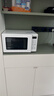 美的（Midea）变频小清新微波炉 液晶屏幕 磨砂面板 小型20L家用 匠心工艺（PM2002） 实拍图