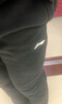 李宁运动裤男子冬季休闲裤拉链加绒保暖卫裤直筒运动长裤子AKLUA75 实拍图