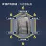 京东京造羽绒服男款轻薄立领白鸭绒男士新衣送礼外套 钛灰色 XL 实拍图