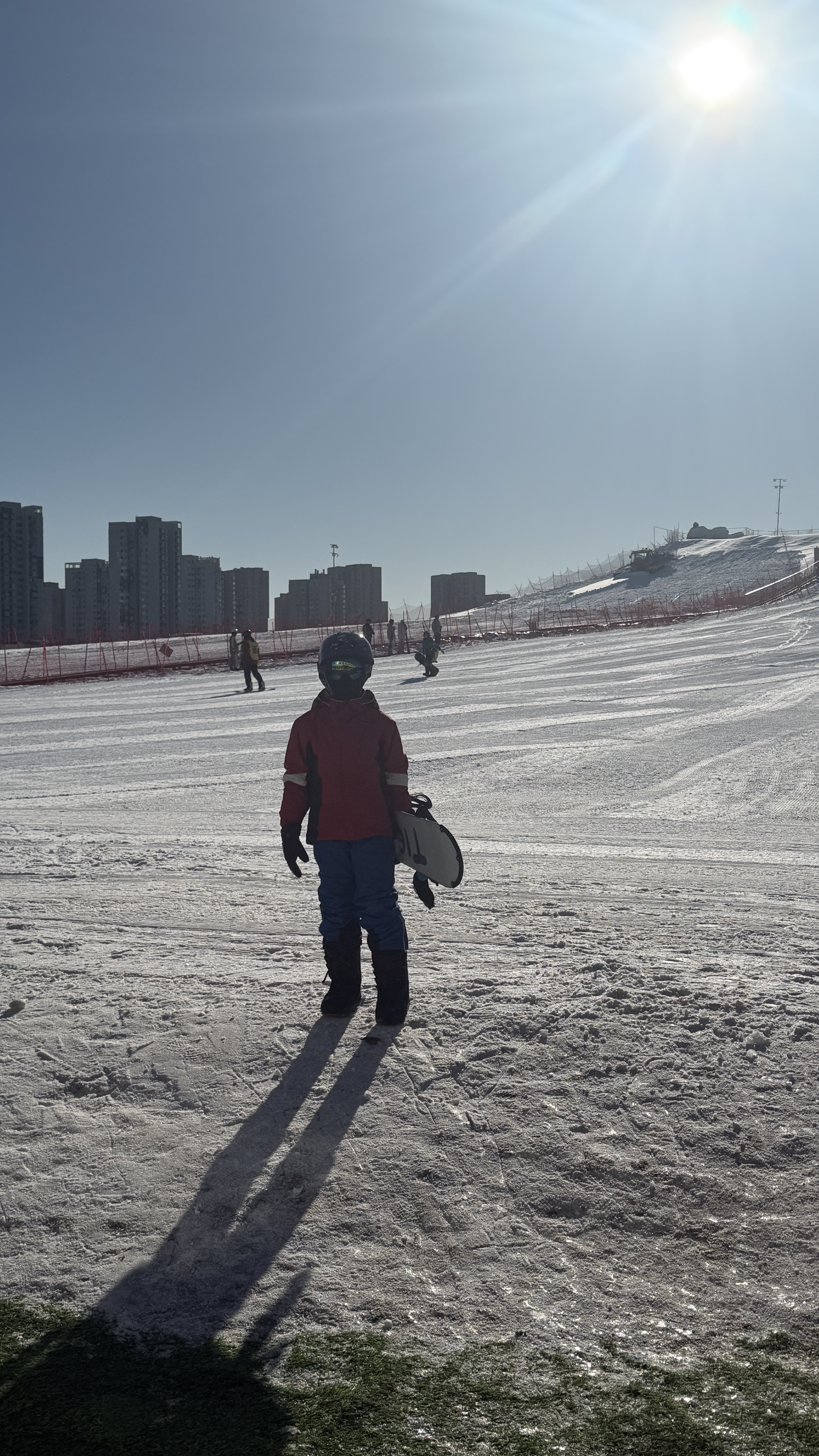VOZAPOW沃飒儿童滑雪眼镜双层防雾雪盲球面防风防寒护目镜雪地男女登山 实拍图
