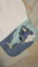 babycare隔汗巾儿童纯棉吸汗巾3-6岁宝宝纱布凯斯利天青-24*42cm-3条装 实拍图