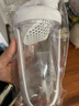 贝瑟斯 摇摇杯水杯运动健身水杯奶昔杯子代餐杯蛋白粉搅拌杯子680ML白色 实拍图