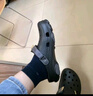 CROCS卡骆驰洞洞鞋贝雅男鞋女鞋轻便耐磨一脚蹬拖鞋休闲鞋|10126 黑色-001 40 (250mm) 实拍图