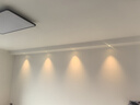 雷士（NVC）射灯led防眩超薄36°射灯嵌入式天花灯网红小山丘背景墙客厅卧室 弧影Ra98-白-7W记忆三色开孔75mm 实拍图