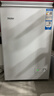 海尔（Haier）100L单温冰柜小型家用小冰柜减霜一级能效冷藏冷冻转换深冷冷柜小冰箱BC/BD-100GHW9D国家补贴 实拍图