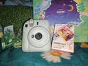 INSTAX富士instax立拍立得 一次成像相机 mini12精美礼盒 薄荷精灵 含10张fafa花边相纸 实拍图