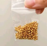 洲足金999金珠黄金小金珠金豆古法金珠DIY配件散珠隔珠路路通转运珠 3mm金珠  合单满 0.16g 包邮 多颗混发约0.03g 实拍图