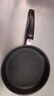 【亏本清仓】韩式麦饭石色不粘锅平底锅铁锅电磁炉不带盖 黑色小煎锅 16cm 实拍图