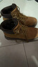 骆驼（CAMEL）【王俊凯同款】马丁靴男新款百搭男士大黄靴户外徒步工装登山靴子 G15W136025 沙漠黄 (男款) 42 实拍图