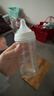 贝亲（Pigeon）玻璃奶瓶宽口径防胀气240ml M号奶嘴 3月+ AA187  实拍图