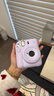 富士（FUJIFILM）instax  mini12 一次成像 立拍立得相机 mini12 鸢尾紫 官方标配（无相纸及周边配件） 实拍图