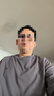蕉下（beneunder）长袖T恤男士卫衣气绒服保暖打底衫圆领宽松舒适CL010石墨灰M 实拍图