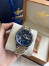 劳力士2026新款瑞士原装手表男士全自动机械表防水夜光高档男表 R3207间金蓝盘+进口机芯 实拍图
