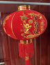 全品屋大红灯笼大门口挂的2026带灯春节新年装饰过年阳台led挂件一对装 【一对装】全家福120+LED灯 226cm 实拍图