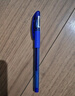 斑马牌（ZEBRA）中性笔 0.5mm子弹头签字笔 学生标记笔走珠水性笔 C-JJ100 JELL-BE 蓝色 3支装 实拍图