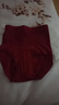高腰无痕舒适收腹裤蚕丝底裆轻塑裤塑身提臀内裤女 红色 XL 【推荐120-140斤】 实拍图