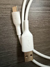 贝尔金（BELKIN）苹果数据线 PD快充 USB-A转Type-C充电线 iPhone充电线 苹果手机充电 ipad快充 1米白色 CAB021 实拍图