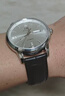 上海（SHANGHAI）手表男士 国民系列 钢带机械男表 送父亲礼物白色腕表SH3009N-A-1 实拍图