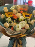 艾斯维娜情人节鲜花速递向日葵混搭花束生日礼物全国同城配送 向日葵香槟韩式花束 实拍图