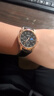 正品男士手表高档休闲石英表简约气质男表皮带高颜值罗马时尚腕表 咖啡色指挥官款 实拍图