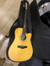 BROOK 布洛克v12吉他单板民谣吉他面单木吉他初学者乐器 41英寸复古色缺角V12G-DCM 实拍图