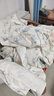 水星家纺被套纯棉100%全棉磨毛柔感被罩抑菌A类双人被褥套200x230cm 实拍图