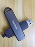闪迪（SanDisk）256GB USB3.2 Type-C 双接口 DDE1高速固态U盘 兼容AI智能手机电脑金属优盘 读1000MB/s 写900MB/s 实拍图