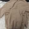 gxgjeans男装 假两件休闲时尚打底圆领毛衣针织衫 25年冬新品 杏色 2XL (185) 实拍图