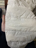 鸭鸭（YAYA）佟丽娅同款轻薄羽绒服女新款秋冬季休闲短款连帽轻便韩版排骨外套 米白色 S 实拍图