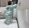 巴拉巴拉童装婴儿羽绒服宝宝轻薄连体衣抱衣爬服儿童冬装男童女童可爱萌趣 实拍图