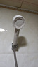 四季沐歌（MICOE）增压淋浴花洒喷头 淋浴喷头淋浴头花洒单头奶白色单手持花洒HS154 实拍图
