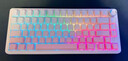 阿斯盾（AUSDOM）H75客制化机械键盘gasket结构 三模2.4G/有线/蓝牙全键热插拔电竞游戏办公87键无线键盘-渐变粉 实拍图