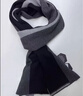 海澜之家（HLA）围巾含羊毛男士围脖脖套生日礼物男生送男朋友送爸爸 黑灰色 均码 实拍图