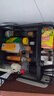 溢彩年华厨房置物架落地储物架移动收纳小推车蔬菜架子多层零食架1056-BK 实拍图