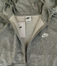 耐克(NIKE)男春秋连帽 防风 夹克外套 休闲运动 BV2649-063灰色XL 实拍图