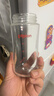 贝亲（Pigeon）玻璃奶瓶宽口径防胀气240ml L号奶嘴 6月+ AA188  实拍图