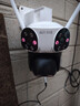 奥克斯三摄1500万摄像头室外防水家用监控无线wifi网络全彩夜视监控器360度无死角全景云台旋转手机远程 实拍图