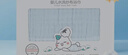 全棉时代婴儿浴巾6层水洗纱布浴巾 宝宝纯棉毛巾礼盒 蓝色95*95cm 实拍图