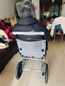 鱼跃(yuwell)手动轮椅车1100A折叠老人轻便便携式手推车旅行可上飞机 实拍图
