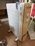美的（Midea）【金缕衣】取暖器家用/电暖器/电暖气/加湿烘衣/13片全屋取暖器/节能电热油汀取暖器NY2213-18GW 实拍图