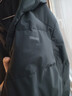 361°连帽羽绒服男冬季新款防水防油防污科技防钻绒羽绒服保暖运动外套 【推荐】【男款】超级黑 3XL 实拍图