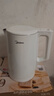 美的（Midea）电热水壶家用烧水壶泡茶0涂层食品级304不锈钢自动断电双层防烫全钢无缝1.5L大容量 MK-HJ1566 实拍图