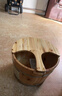 雷果木业高40cm杉木洗脚木桶泡脚木桶足浴桶足疗木盆熏蒸木桶深厚桶足三里 40cm木桶+弯盖 实拍图