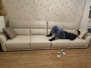全友家居现代简约科技布沙发小户型客厅家具轻奢高级感家用直排式沙发 实拍图