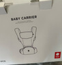 babycare腰凳婴儿背带 溜娃抱娃神器 宝宝前后抱式多功能减震轻薄轻便 陨光灰【Frap反重力款】 解放双手 实拍图