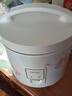 美的（Midea）华凌电饭煲 老式大容量电饭锅家用煲汤煮粥 蒸煮炖一体多功能家电 【上蒸下煮】带蒸笼 5L 实拍图